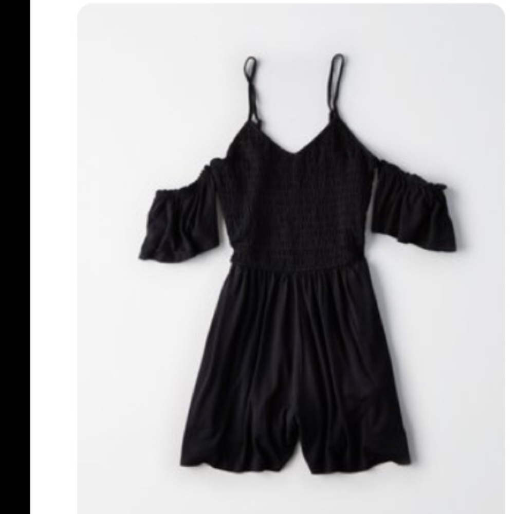 American Eagle Cold-Shoulder Romper